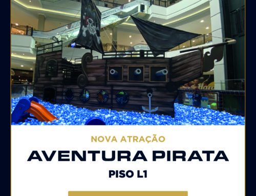 Aventura Pirata é a nova atração infantil do Villa Romana Shopping
