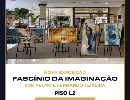 Exposição Fascínio da Imaginação abre ao público no Villa Romana Shopping