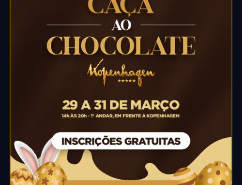 Villa Romana Shopping e Kopenhagen promovem caça ao chocolate em comemoração à Páscoa!