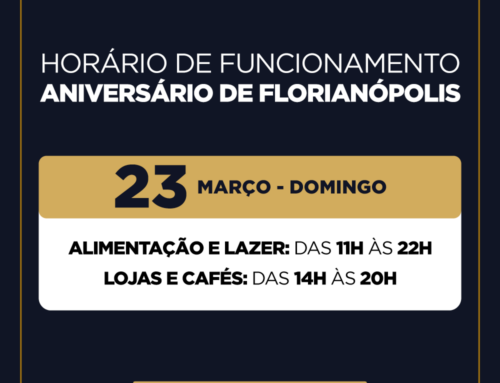 Horário de funcionamento Aniversário de Florianópolis