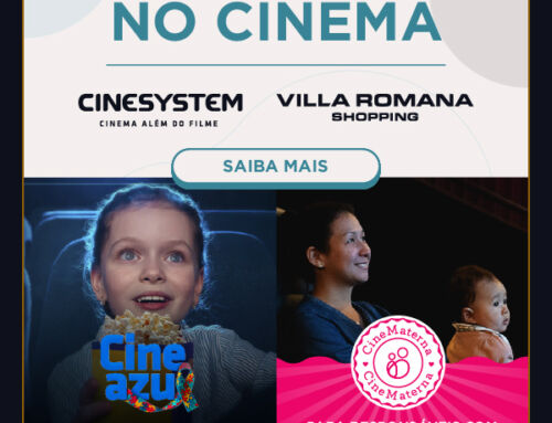 Villa Romana Shopping oferece programação cultural inclusiva com teatro e cinema adaptado!