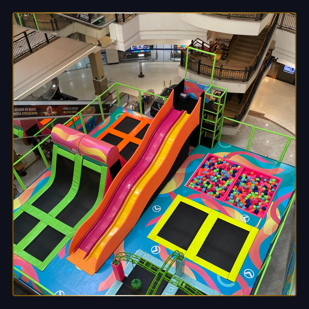 Arena Trampolim é a nova atração de férias do Villa Romana Shopping!