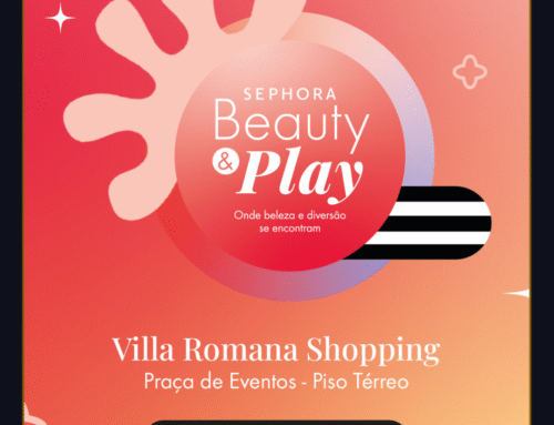 Beauty & Play: Experiência gratuita da Sephora chega ao Villa Romana Shopping!