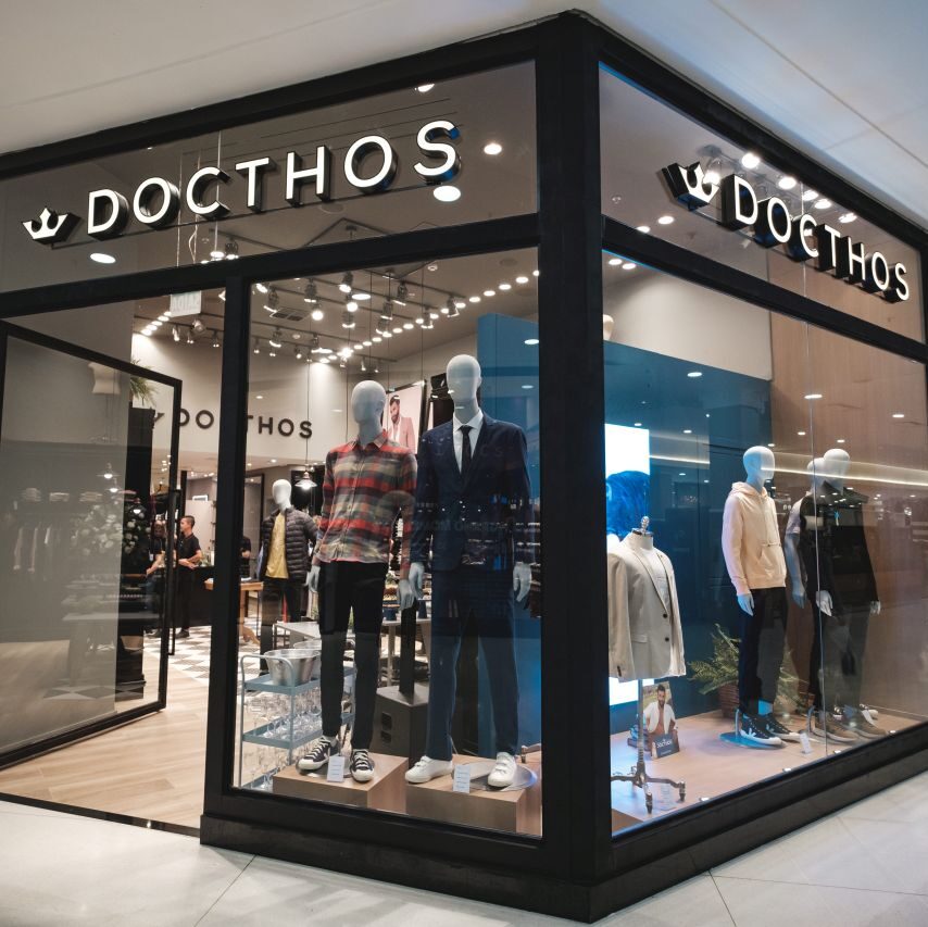 Grife masculina Docthos é novidade no Villa Romana Shopping
