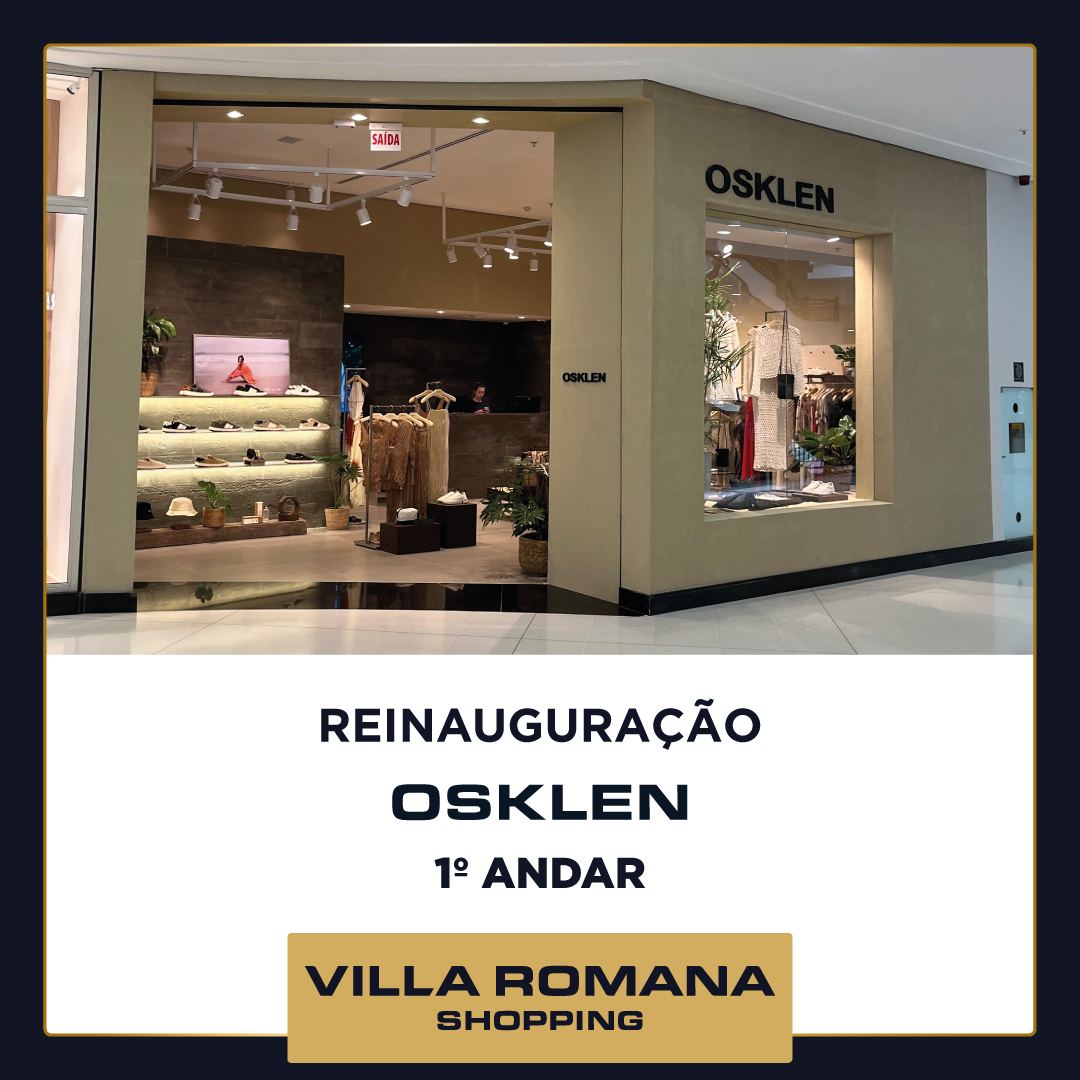 Reinauguração Osklen!