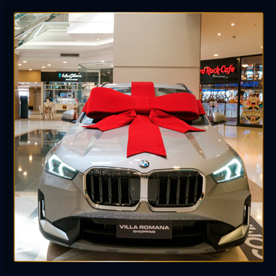 Villa Romana Shopping sorteará duas BMW X1!
