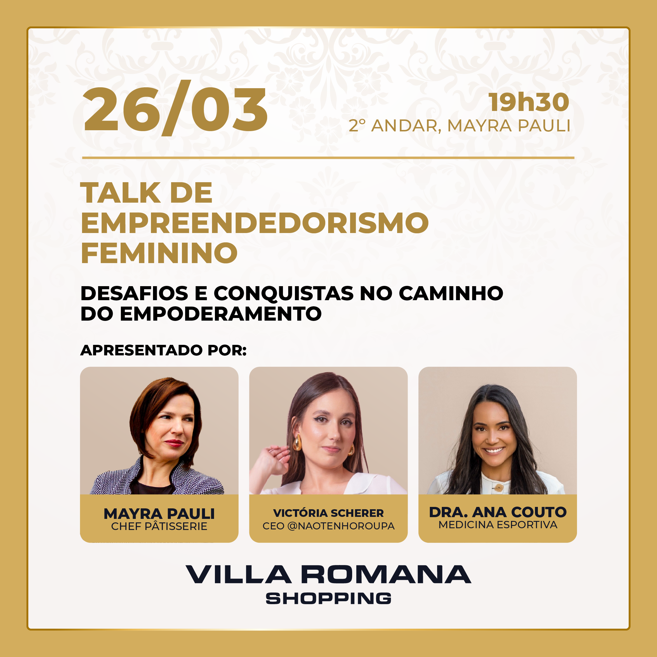   Talk inspirador sobre empreendedorismo e carreira!