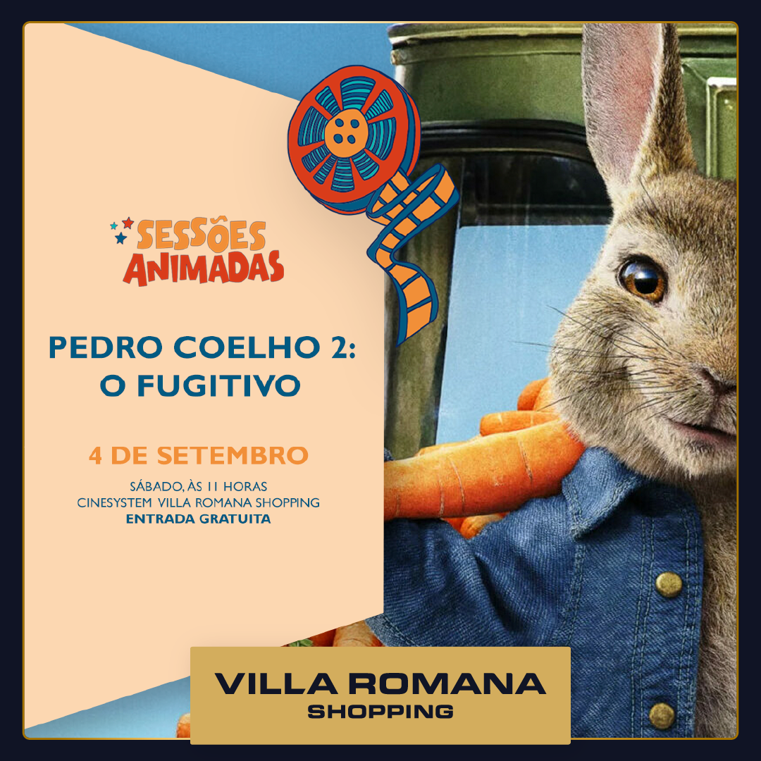 Pedro Coelho 2 terá exibição gratuita neste sábado (4) no Villa Romana Shopping