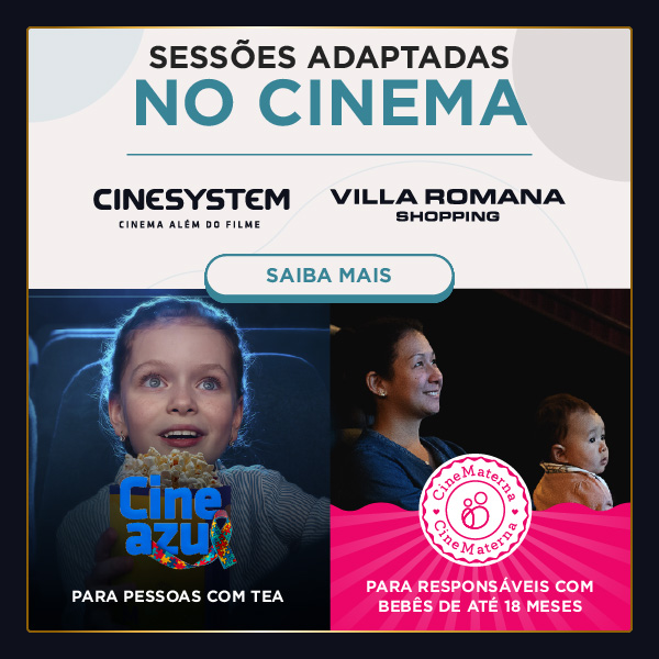 Villa Romana Shopping oferece programação cultural inclusiva com teatro e cinema adaptado!