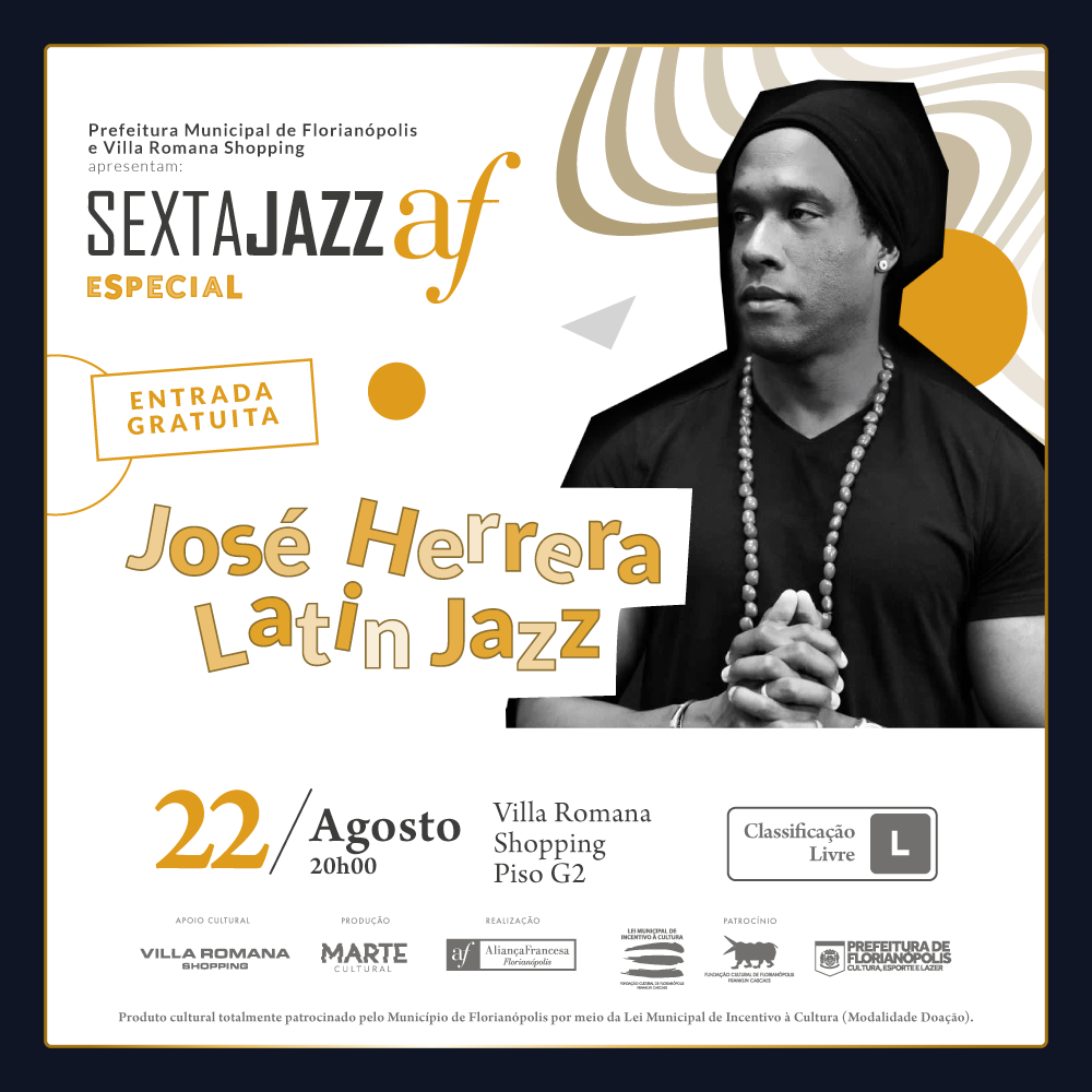 Pianista cubano José Portillo vem a SC pela primeira vez e apresenta no Villa Romana Shopping!