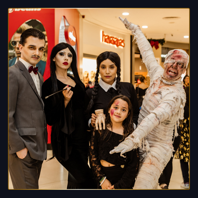 Villa Romana Shopping entra no clima de Halloween com oficinas, brincadeiras e personagens temáticos!