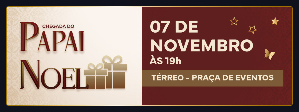 Imagem Chegada do Papai Noel