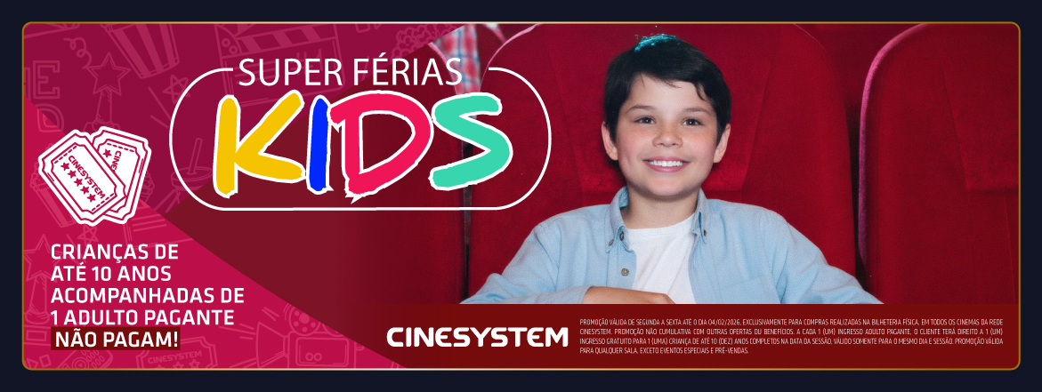 Imagem Promoção kids cinema