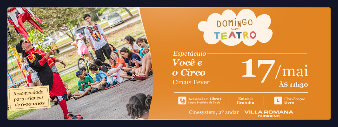 Imagem DOMINGO COM TEATRO