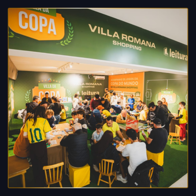 Férias de julho no Villa Romana Shopping têm cinema, atrações de Copa e teatro infantil
