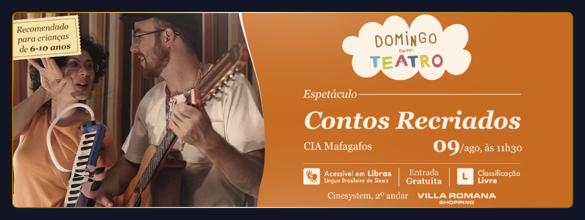 Imagem Domingo com Teatro – Contos Recriados